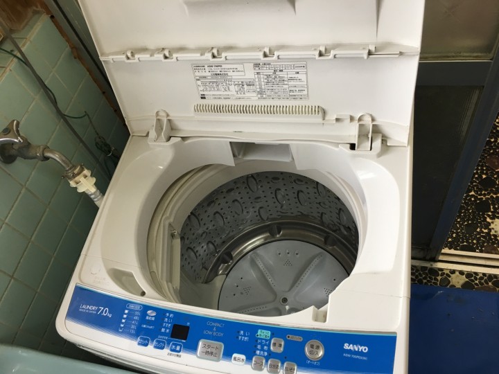サンヨー ASW-700PE5(W) 洗濯槽 分解洗浄 弥富市五斗山|おそうじ